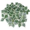 50/5Pcs Christmas Holly Leaves Artificial Red Berries Flower DIY Christmas Wreath Ornaments For Home Xmas New Year Decorations