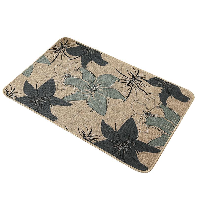 

Водопоглощающие противоскользящие льняные коврики, экологически чистые и износостойкие резиновые коврики для ног, дверные коврики