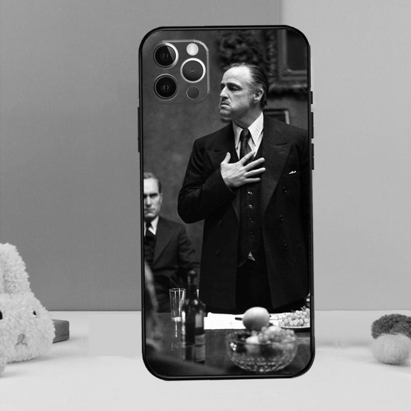 Classic Movie The Godfather Phone Case For iPhone 17 Air 16 15 14 13 11 12 Pro Max 12 13 Mini 15 16 Plus 16e Cover Coque