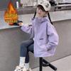 Big Girls' Spring/Autumn Thicker Cotton Padded Jacket, 2026 New Style