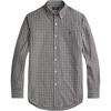 Polo Classic Fit kariertes Twill-Langarmhemd Herrenhemden 710954626-008