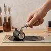 Wood Grip Ink Roller Elastic Rubber Art Ink Spreader Printmaking Rolling Tool  Oil Painting Coating