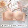 Simple girl, sweet and comfortable underwear, small breasts gather and show big pure desire, new bra cover