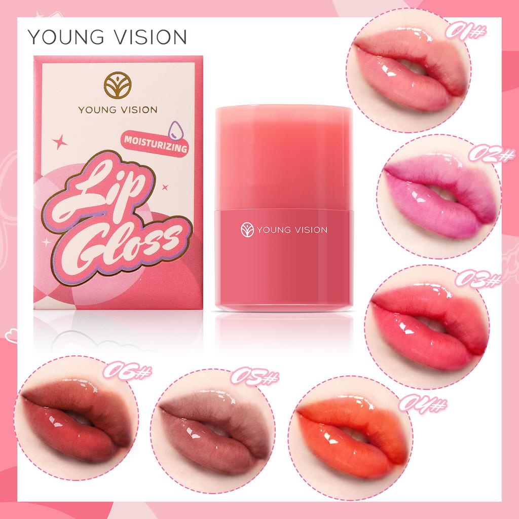 YOUNG VISION 1-teiliger Twist Lipgloss Moist Moist Color Lipgloss Lippenöl