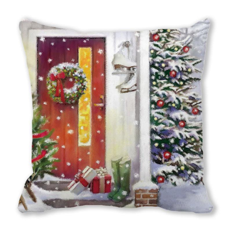 New Year Gift Home Christmas Decoration Santa Claus Christmas Pillow Case Merry Christmas Gift