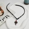 Dark Style Liquefied Starry Men's Necklace Hip-Hop Style Necklace Sweater Chain Niche Design High-End Pendant