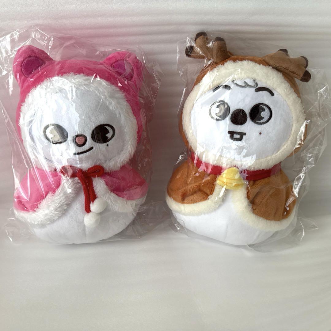 

[USED] Stray Kids Hyunjin Hank Vodka Plush Snowman