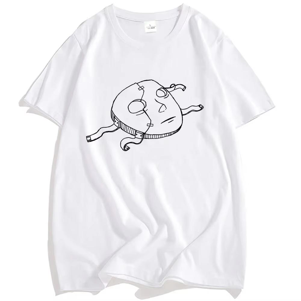 Unisex Clothing Hot Game Sally Face TShirt Unisex Streetwear Hip Hop Graphic Print Clothes Short Sleeve Cotton Loose Tshirts Male