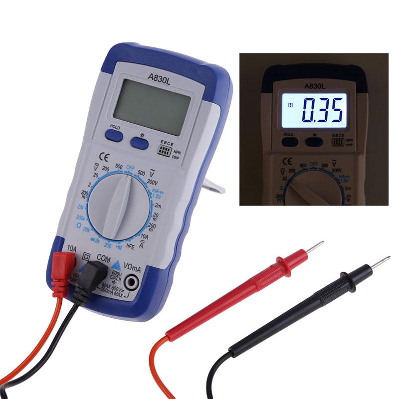 Buy New A830L LCD Digital Multimeter DC AC Voltage Diode Freguency ...