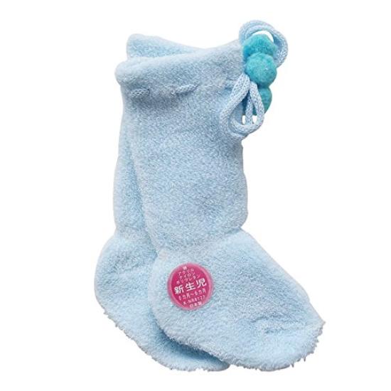 

Newborn to 6 months 9cm baby sax socks, knee-high socks, 66085, светло-синий