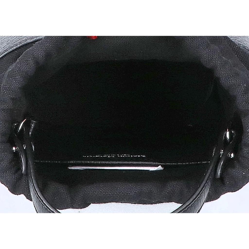 Maison Margiela S61WG0035 5AC Bucket Bag Grainy Leather 2-Way Handbag Shoulder bag blackUsed