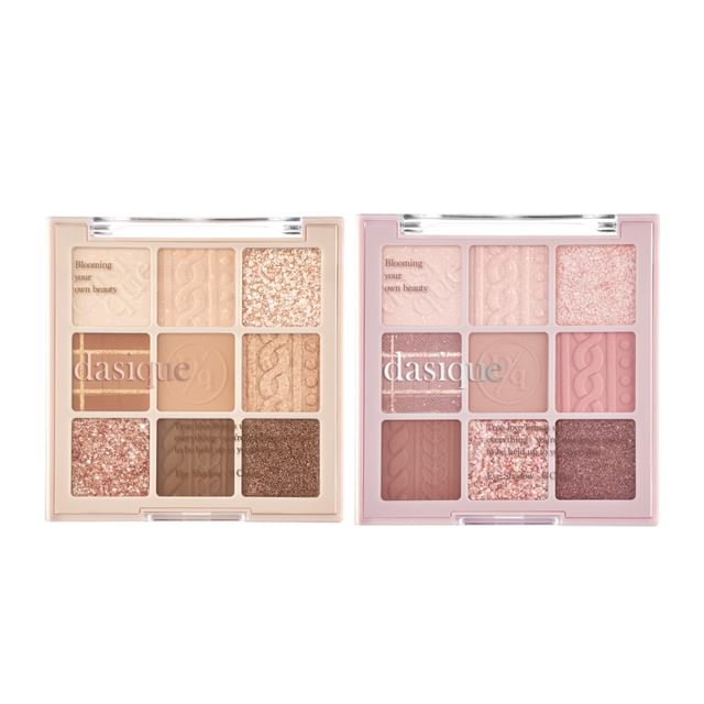 DASIQUE Палетка теней Knit Edition - 2 типа #15 Beige Knit