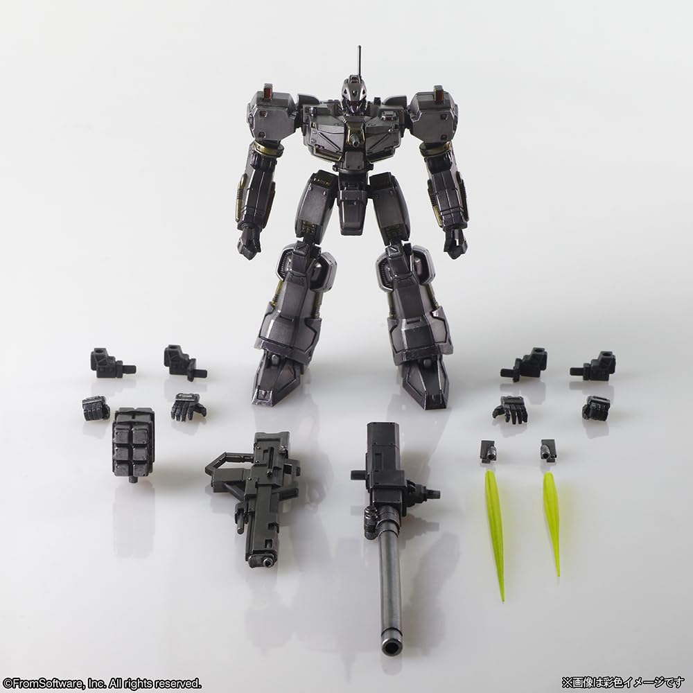 Kotobukiya Armored Core Structure Arts Plastic Model Kit Series Plastic Kit Non-Scale Vol. 1, 4-Type Box, Non-Scale