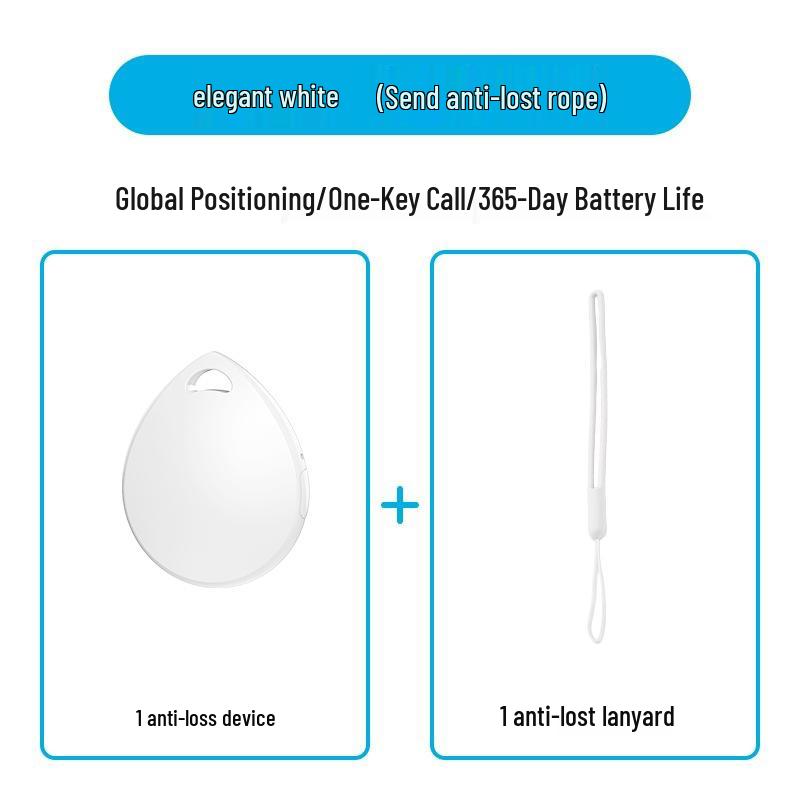 

Airtag Alternative Locator - Anti-loss Tracker for Pets, Kids, and Keys, Compatible with Apple Devices
