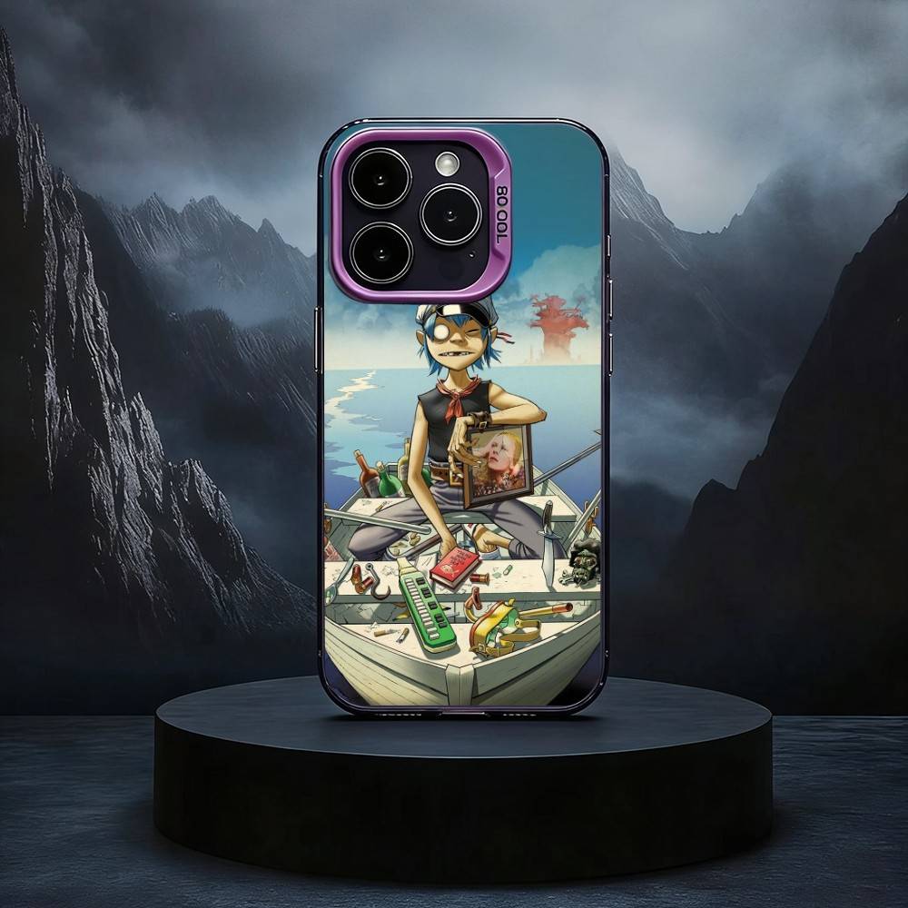 A-Anime G-Gorillaz Black Candy silver phone case Phone Case For iPhone17,16,15,14,13,12,11 Plus,Pro Max iPhone15plus