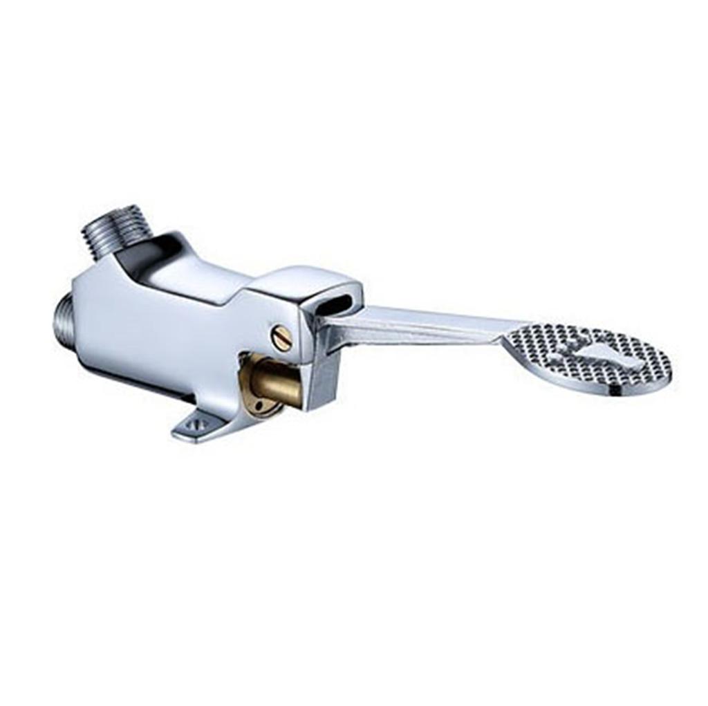 Basin Faucet Foot Pedal Control Switch Foot Pedal Water Faucet Replacement Parts for Kitchen Bathroom Laundry RV Bar