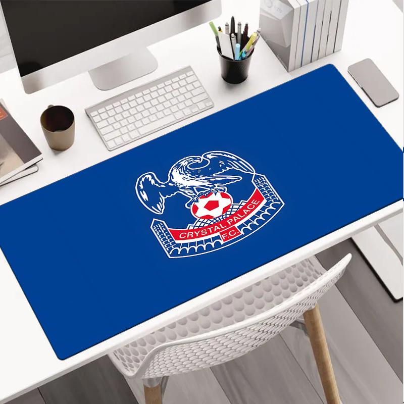 Crystal Palace Crest Design Mouse Pad, Gaming Mouse Pad, Keyboard Pad, Desk Decor for Computer Notebook Fan Gift Birthday Gift