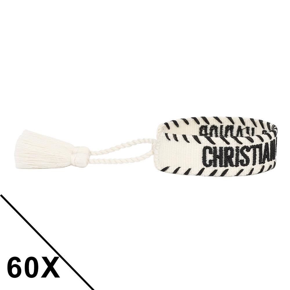European-Style Adjustable Friendship Bracelet for Women – Handmade Woven Tassel Wristband