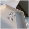 Retro Cute Asymmetrical Rabbit Ear Clips 2024 - Trendy Design for Women Without Pierced Ears