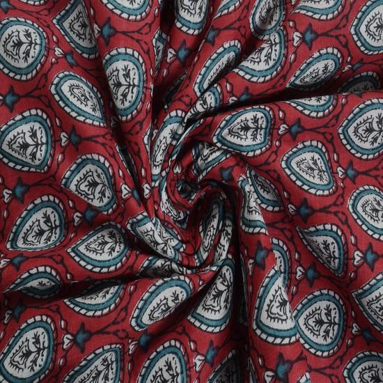 

5 ярдов хлопчатобумажной ткани Индийская ткань из вуали, подходящая для изготовления и шитья ткани с ручным блочным принтом