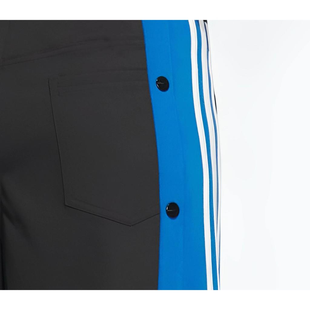 adidas Originals Adibreak Woven Pants Retro Three-Stripe Color Block Loose Knit Sports Pants Women Bottoms Black IX6687