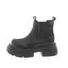 Platform Ankle Boots For Women Fashion Slip On Thick Bottom Short Boots Autumn Winter Shoes Ladies Elegant Mordern Booties