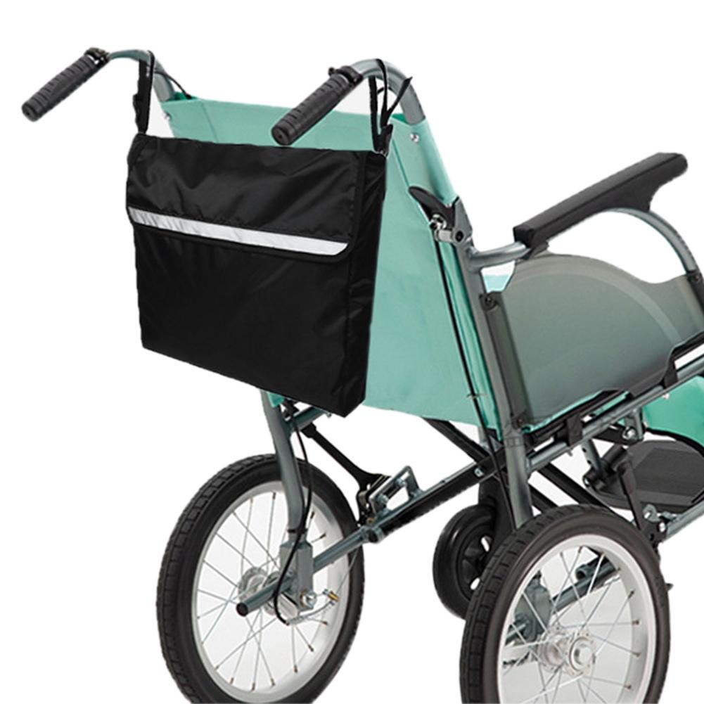 Wheelchair Bag Backpack Wheel Chair Storage Tote for Carrying Loose Items