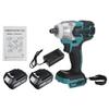 800N.m 388VF 4 Gear Brushless Cordless Electric Impact Wrench Screwdriver 1/2 Inch Wrench for Makita Battery