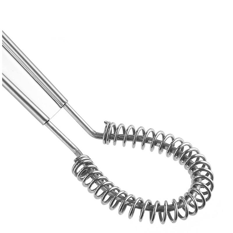 Stainless Steel Magic Hand Held Spring Whisk Mini Kitchen Eggs Sauces Mixer
