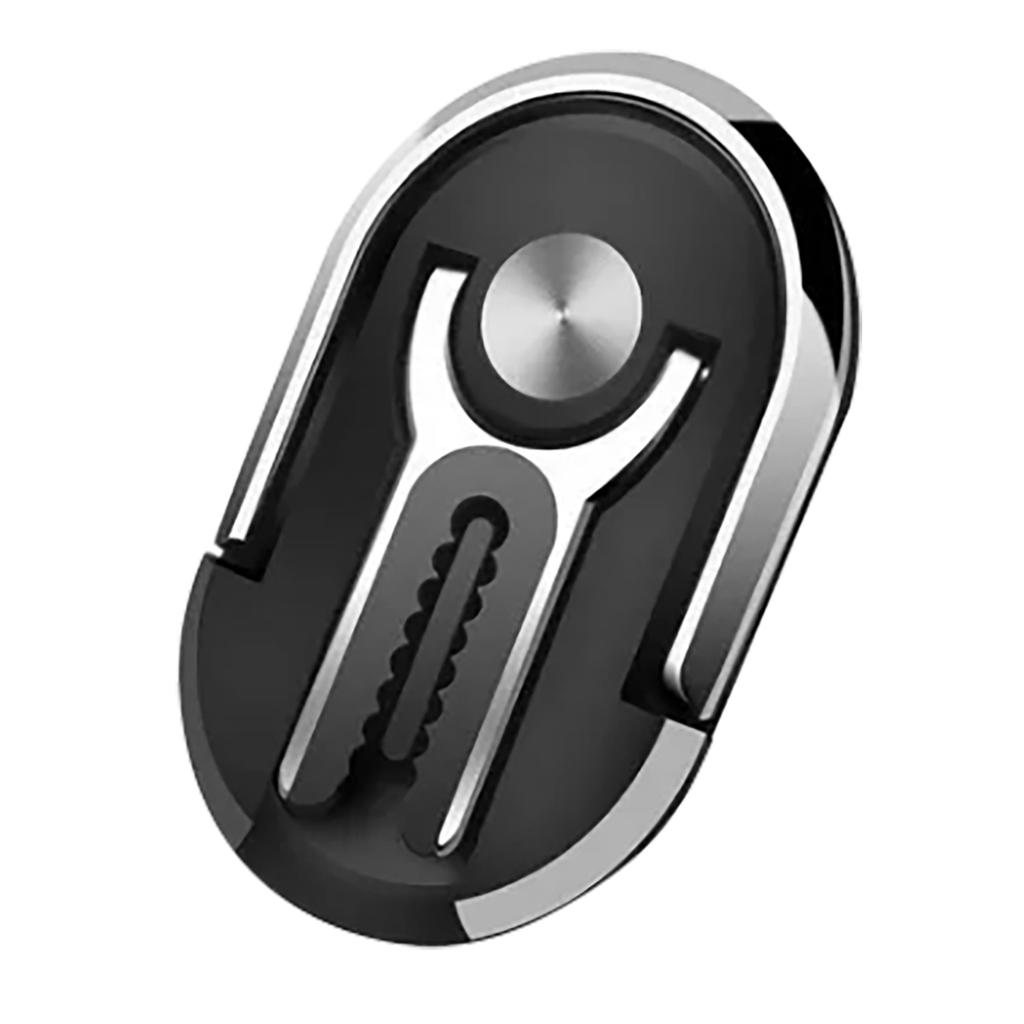 Car Phone Holder Free Hands Angle Adjustable Tight Hold Lightweight Car Phone Mount Black
