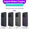 Anti-Drop Carbon Fiber Silicone Soft Phone Case For XiaoMi 15 Ultra 14T Pro Protect Magnetic Wireless Charging Back Cover Cases