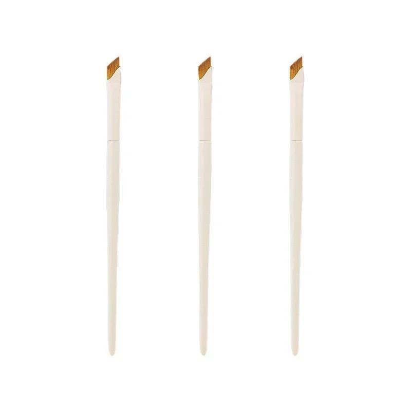 

Кисть для подводки глаз Blade Eyeliner Brush Кисть для бровей Портативная плоская ультратонкая подводка для глаз Brow Contour White Кисти для макияжа Инструмент для макияжа