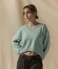 Ardenti Bellona Italian Cotton Crop Knit_Mint