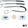 BWR985 Fensterheber Reparaturkit Vorne Links für Vauxhall Opel Astra J P10 MK6 2009-2016 4/5 Tür 13350757