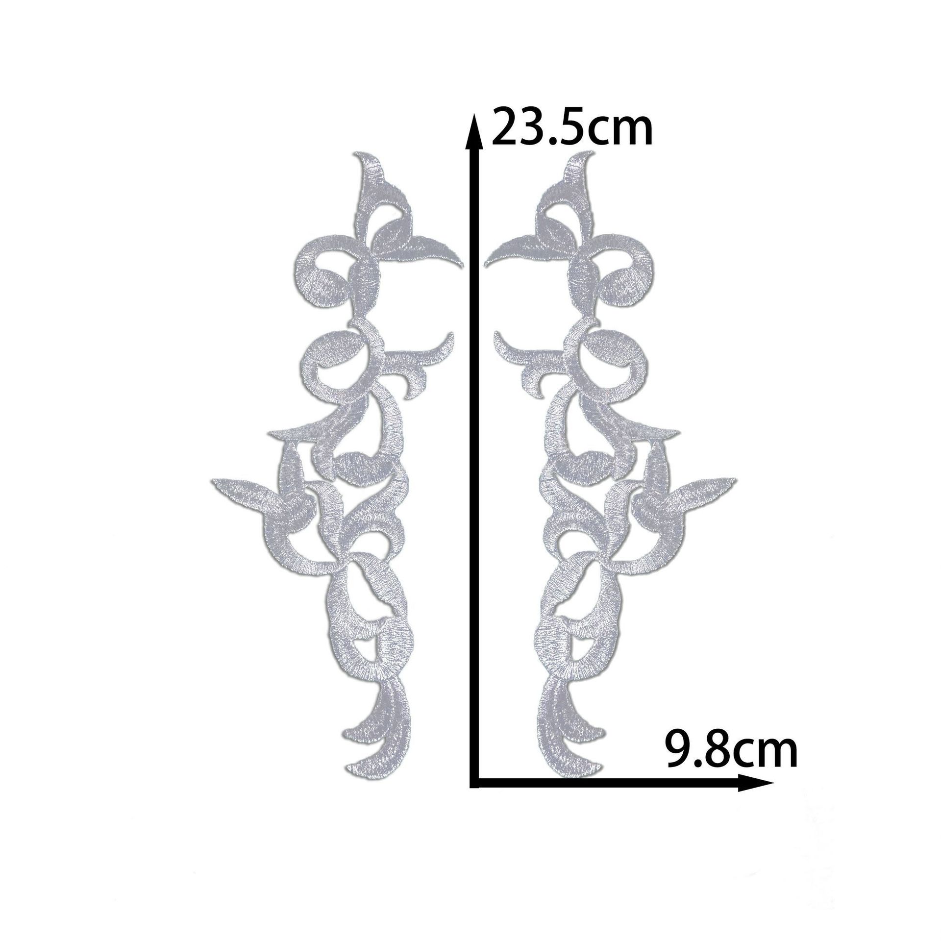 

Вышивка узором жимолости Этническая тканевая наклейка Сделай сам Ручная работа Аксессуары для одежды Опера Древний костюм Сценическая одежда Нашивка Глажка