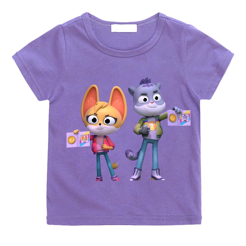 Kawaii The Creature Cases Stil Cartoon Print T-Shirts Hohe Qualität 100% Baumwolle T-Shirt Rundhals Cartoon Jungen/Mädchen T-Shirt