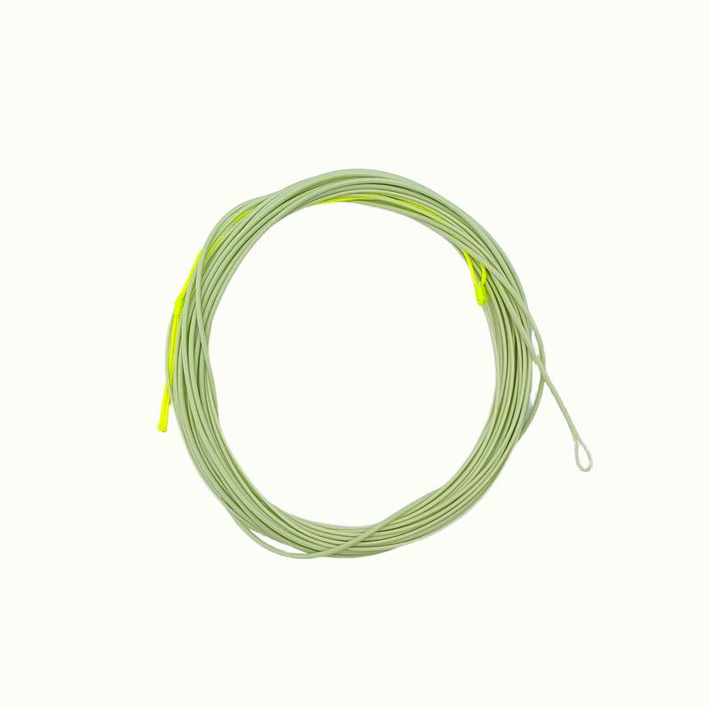12FT 15FT Tenkara Line Floating PVC Fly Main Line with Welded Loop High Visibility Fly Fishing Line for Trout Stream Fishing (Moss green,3.6m / 12FT) мох зеленого