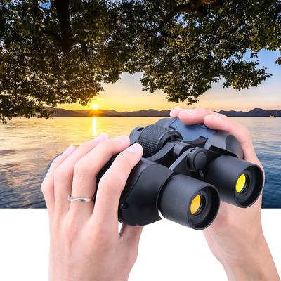 Télescope Haute Clarté Jumelles 60x60 Pour Adultes Puissant Objectif Optique Prisme Bak4 Jumelle Pour Chasse Sport Camping Extérieur