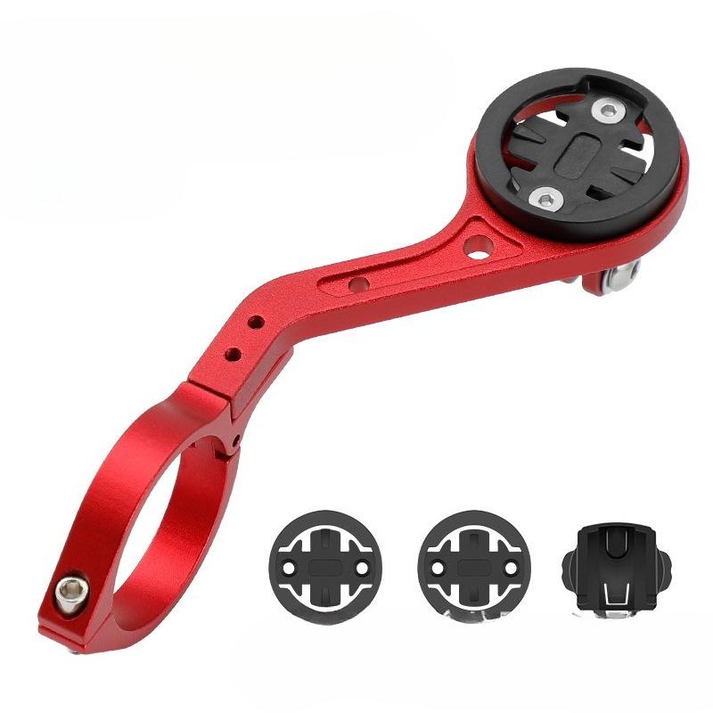 1Pc Mountain Bike Aluminum Alloy Code Watch Base, Bicycle Extension Bracket, Code Watch Base, Light Stand, Cycling Equipment Accessories
