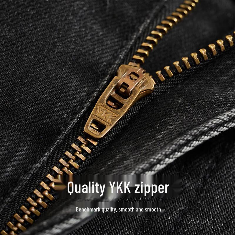 Mark Fairwhale Men's Washed Straight-Leg Thick Jeans