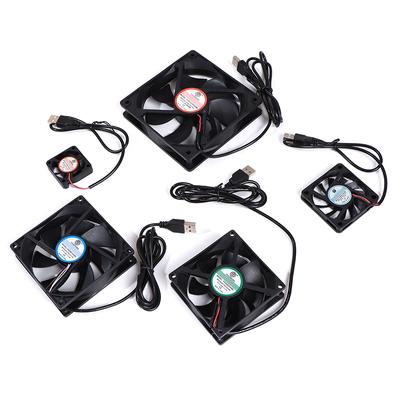Dc 5V USB Brushless Sleeve Bearing Fen Computer Pc Silent Cooler Cooling Fanner Lot