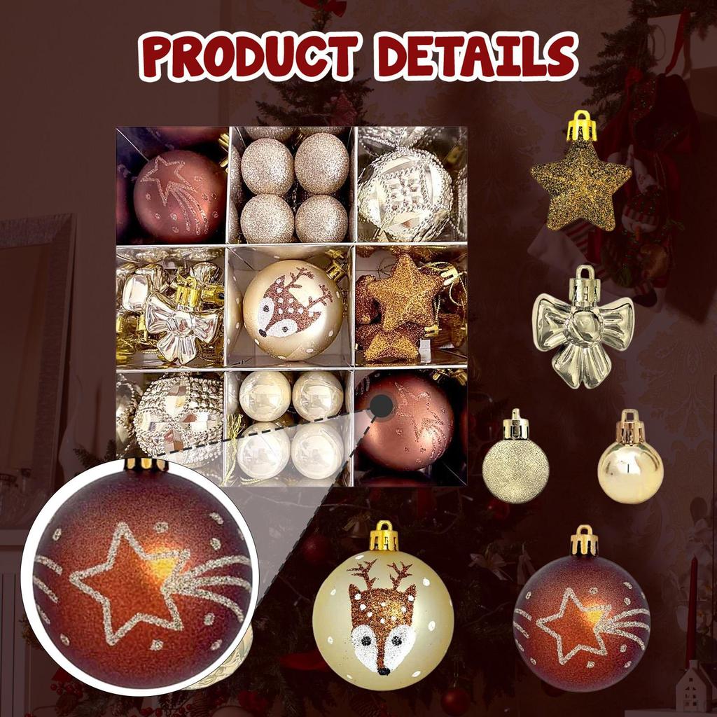 35 Christmas Baubles for Hanging, Tree Decorations, Home Decor, Anniversary, Wedding