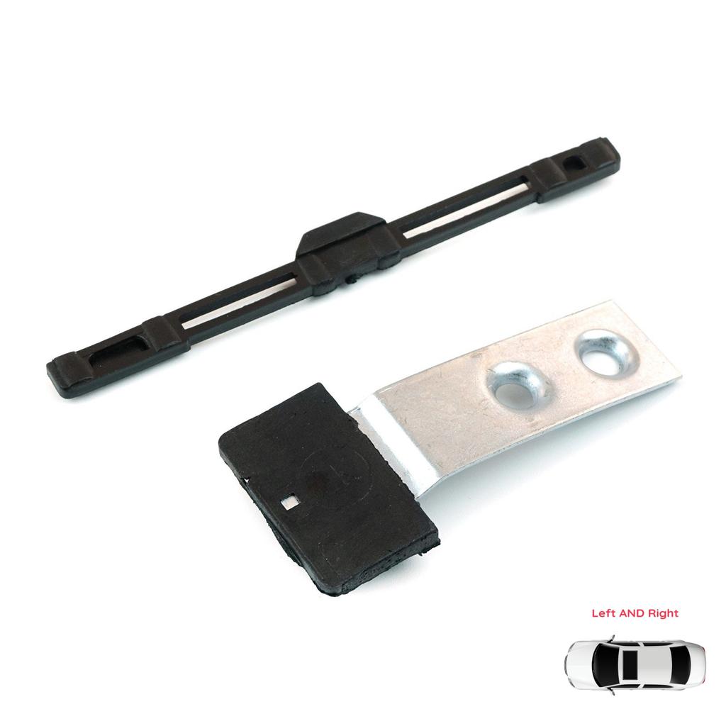 BSR2+BSR3 Sunroof Shade Curtain Left and Right Side Slider Sliding Clips for BMW 3 Series E46 1997-2003 Pre-Facelift 54138246027 54138246025