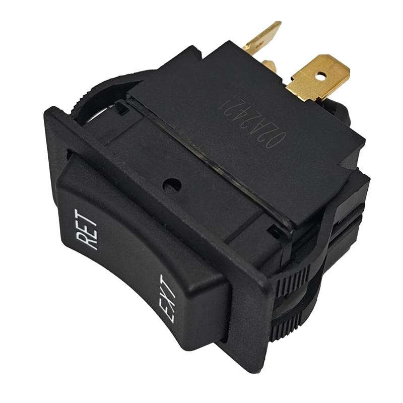 A25F-HY60D Rocker Switch 2Pcs For Motor Mechanical Equipment For Automatic Reset Bi-Directional Reversing RET-EXT Control