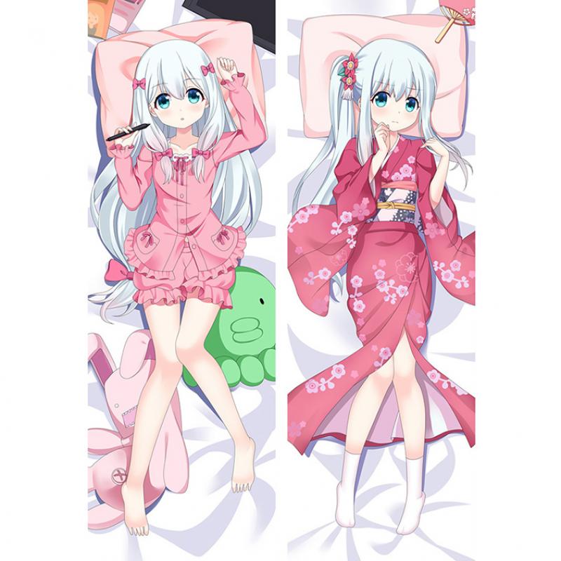 

60x180 см аниме Eromanga Sensei наволочки Izumi Sagiri милая обнимающая подушка для тела Dakimakura Otaku постельные принадлежности наволочка милый чехол