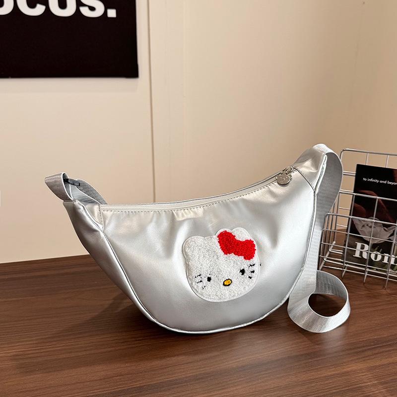 

2025 Fashion Casual Women s Cartoon Dumpling Crossbody Bag - Versatile for Commute