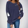 Women's Sweatshirt Long Sleeve  Casual Comfort Loose Lightweight Women's Sweatshirt