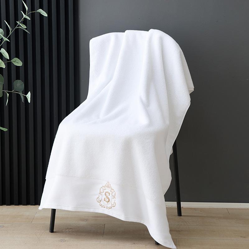 

Банное полотенце, приятное для кожи, прочное, мягкое и удобное, хлопковое банное полотенце для гостиниц 80 * 150, утолщенное пляжное полотенце для дома для взрослых, мягкое и впитывающее 80*150