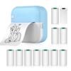 Mini Thermal Printer Multifunction Portable Sticker Maker Instant Photo Inkless Printing Support BT