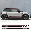2 Stück Auto Seitenaufkleber Für Mini Cooper S R53 JCW GP Rennstil Dekor PVC Vinyl Aufkleber Auto Modifikation Auto Tuning Zubehör